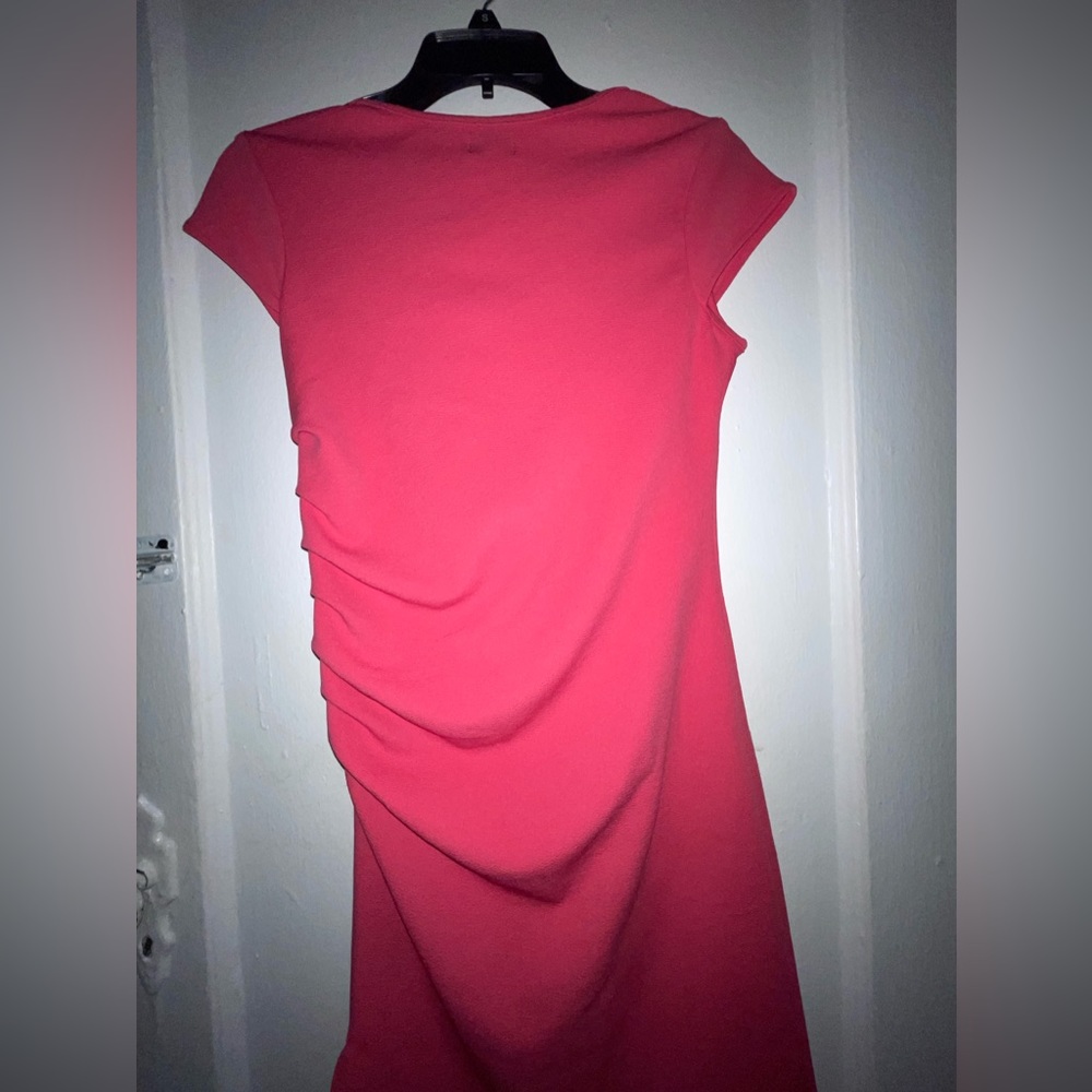 Stefano Di Roma Women’s Pink Ruffled Front Dress - Size S View 3